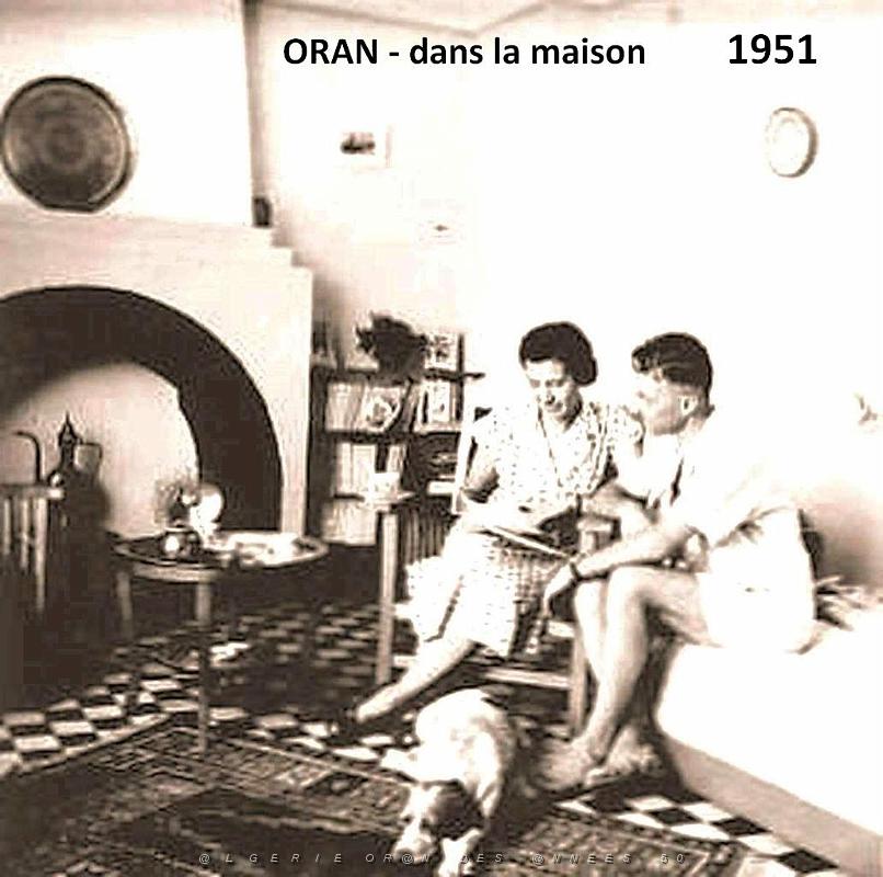 Oran - Dans la maison 02- 1951.jpg